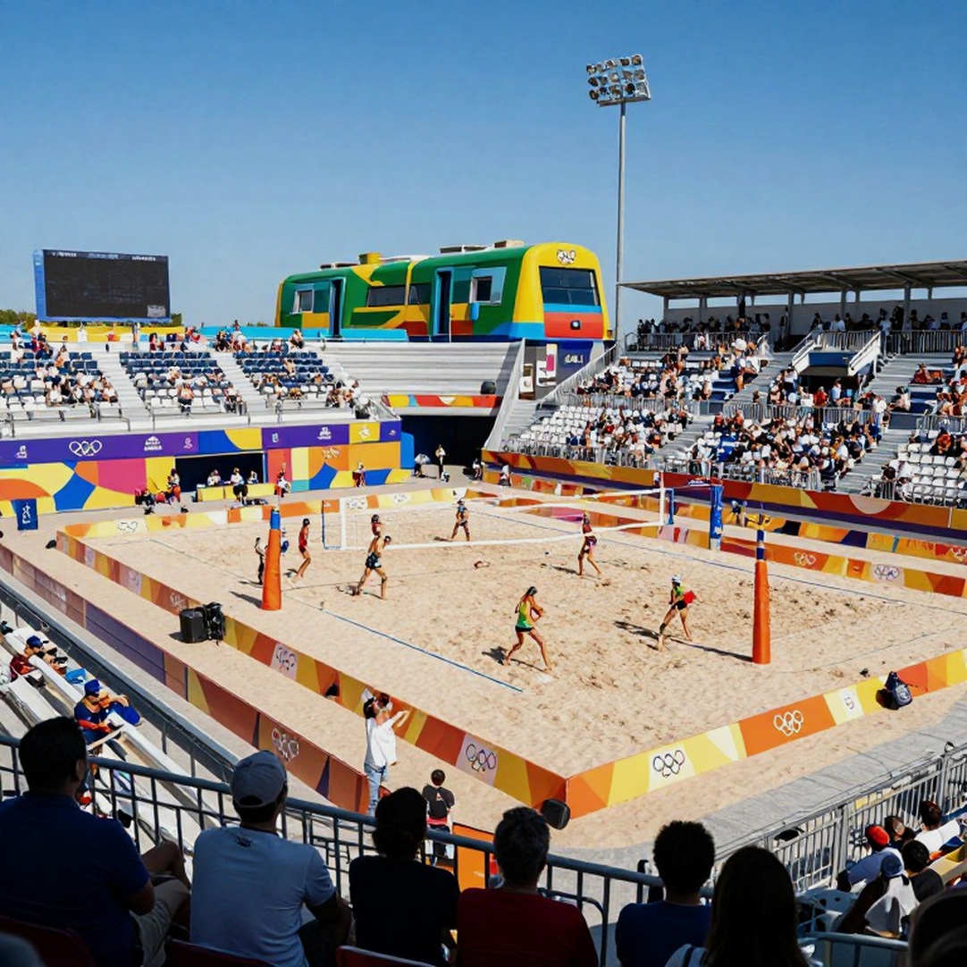 Lịch bóng chuyền bãi biển Olympic Trẻ Dakar 2026: sáu dòng giờ trống và một câu chuyện bị bỏ quên